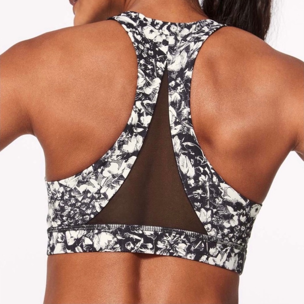 Lululemon Invigorate Sports Bra Mash Up Floral 10 - Picture 2 of 11